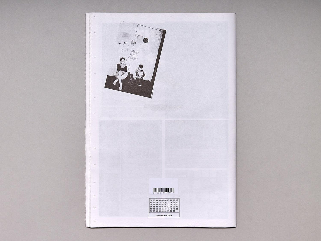 Movement Research Performance Journal, Issue #58/59 - Antenne Books