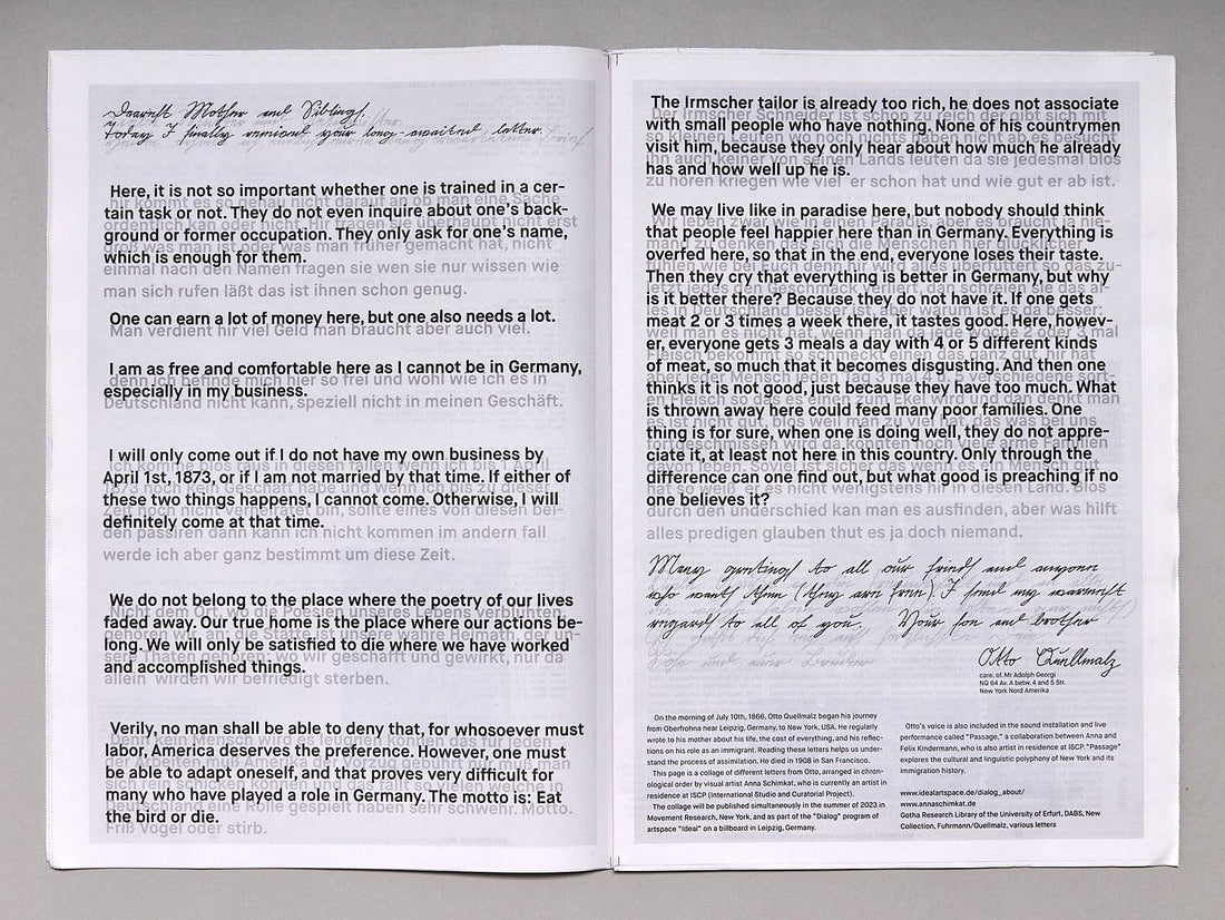 Movement Research Performance Journal, Issue #58/59 - Antenne Books