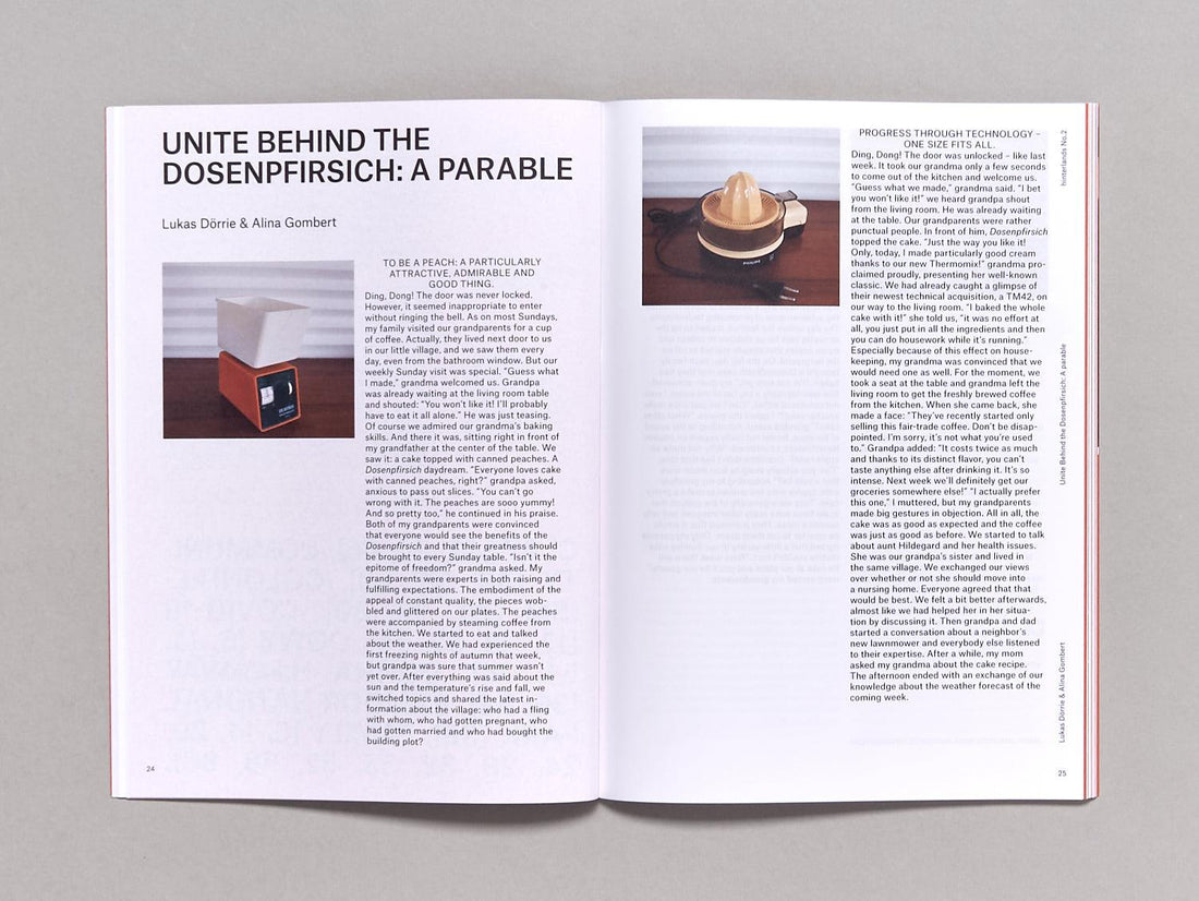 hinterlands – magazine for rural realities – no. 02 - Antenne Books