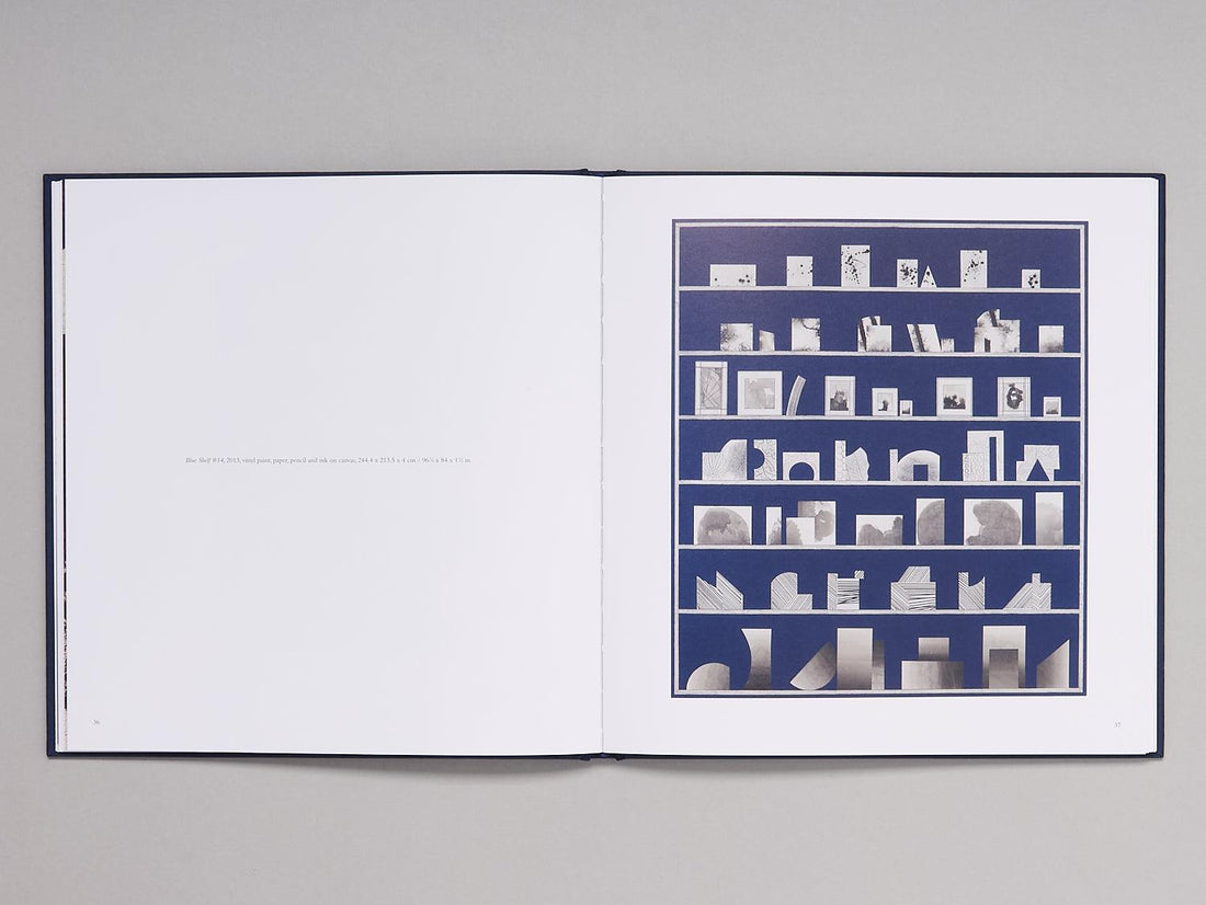 David Korty: Blue Shelves - Antenne Books