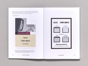 She Follows No Progression: A Theresa Hak Kyung Cha Reader - Antenne Books