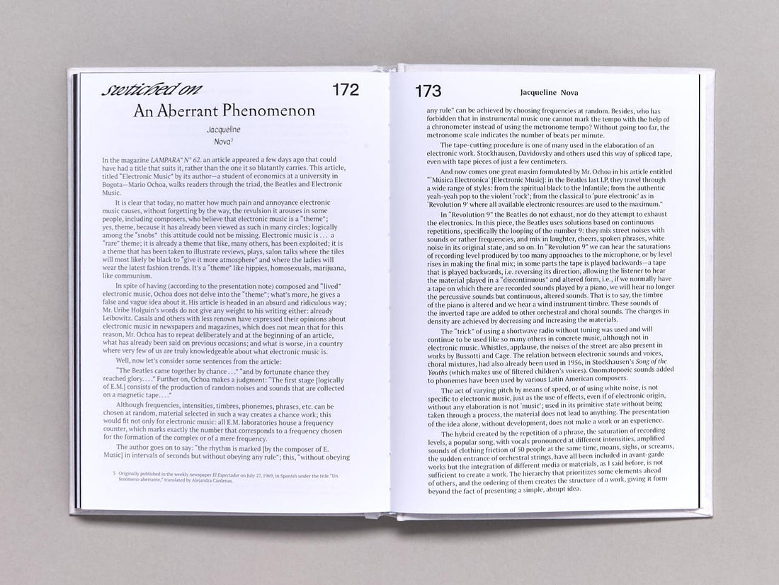 Switched On: The Dawn of Electronic Sound by Latin American Women - Antenne Books