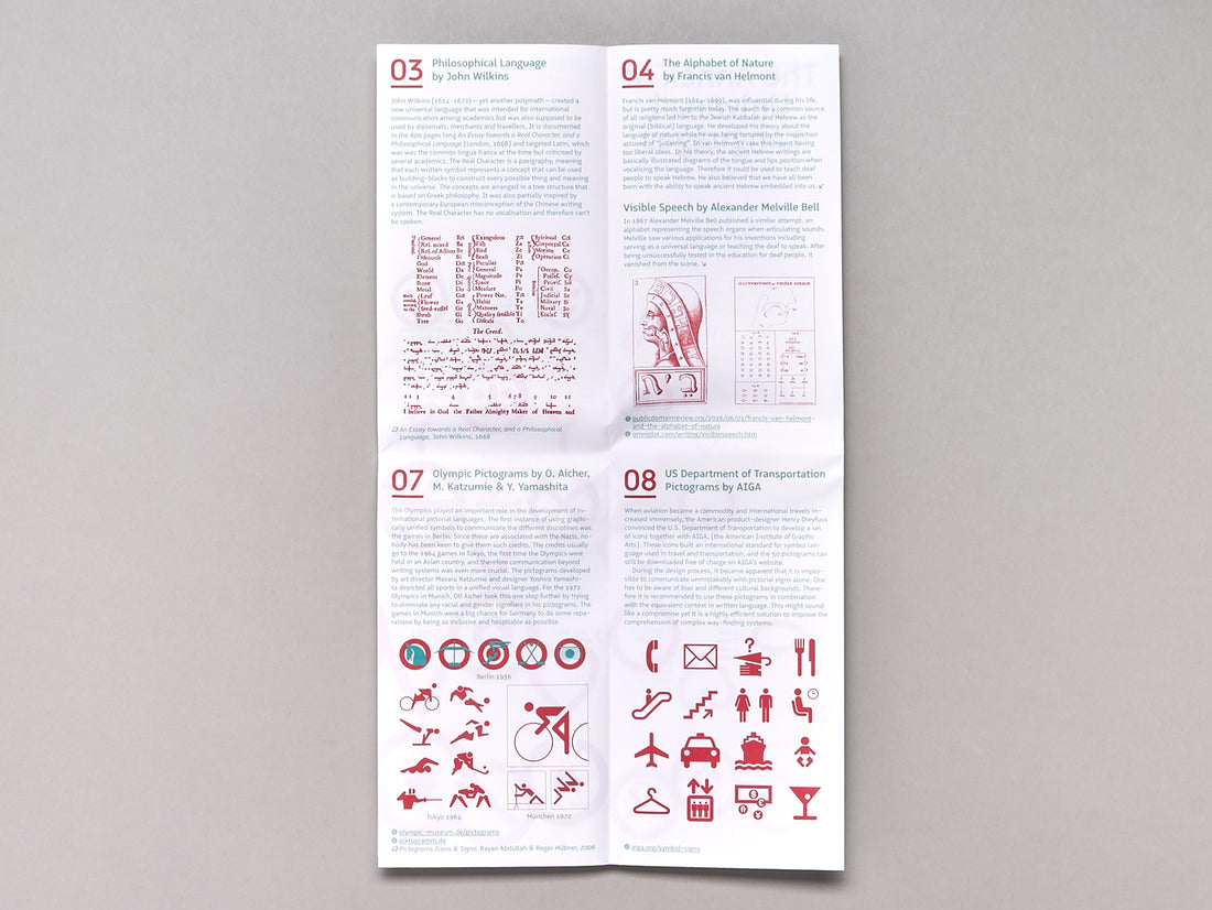 Overview map The Annex of Universal Languages