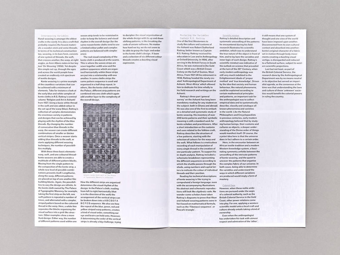 The Veranda of Floating Threads - Antenne Books