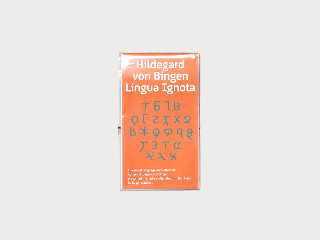 Partial map Hildegard von Bingen Lingua Ignota