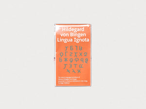 Partial map Hildegard von Bingen Lingua Ignota