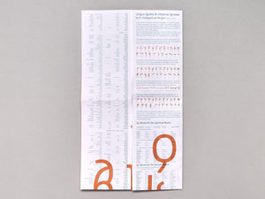 Partial map Hildegard von Bingen Lingua Ignota - Antenne Books