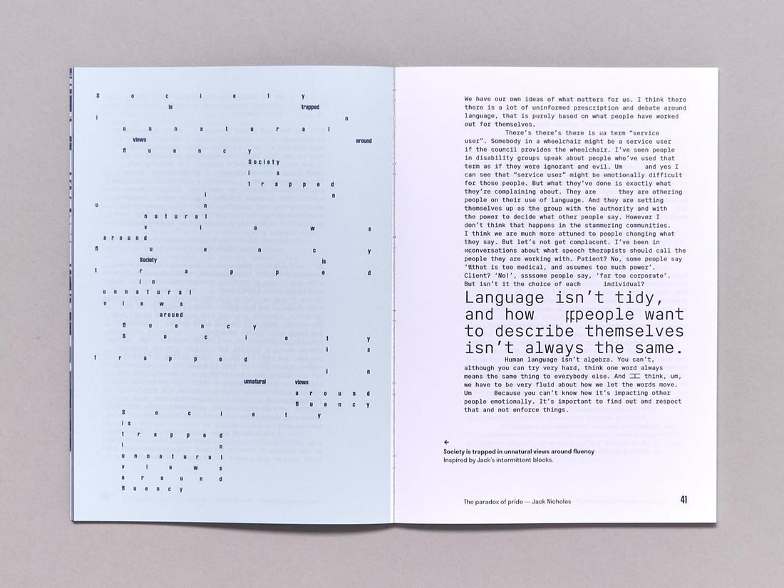 Dysfluent Issue 2: Stammering Pride - Antenne Books