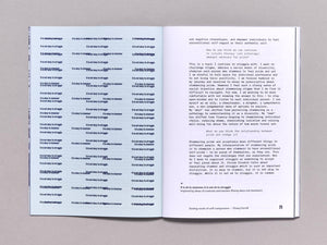 Dysfluent Issue 2: Stammering Pride - Antenne Books