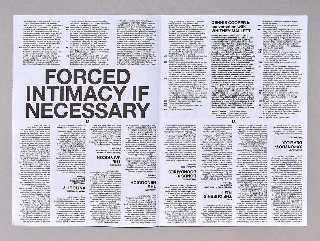 The Whitney Review 003 - Antenne Books