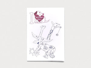 I Love Wiener Dog - Antenne Books