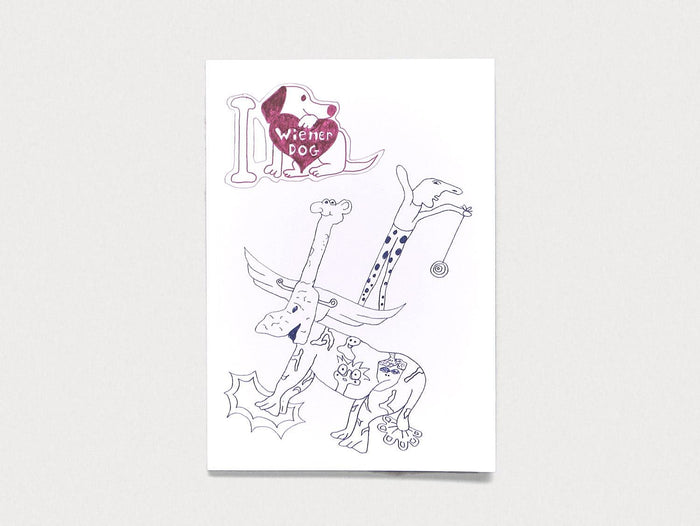 I Love Wiener Dog - Antenne Books