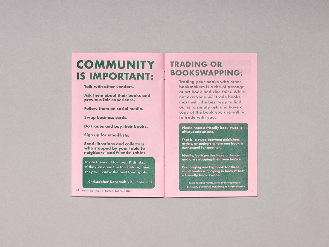 How To Art Book Fair (Third Edition) - Antenne Books