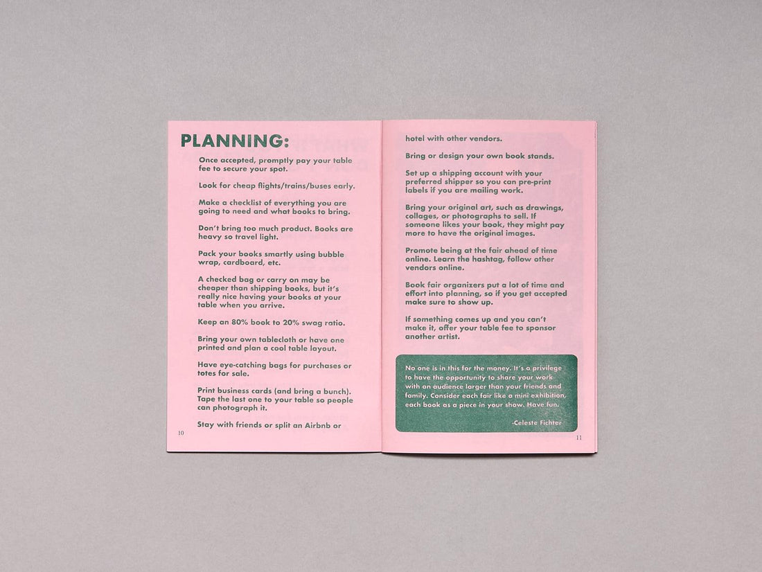 How To Art Book Fair (Third Edition) - Antenne Books