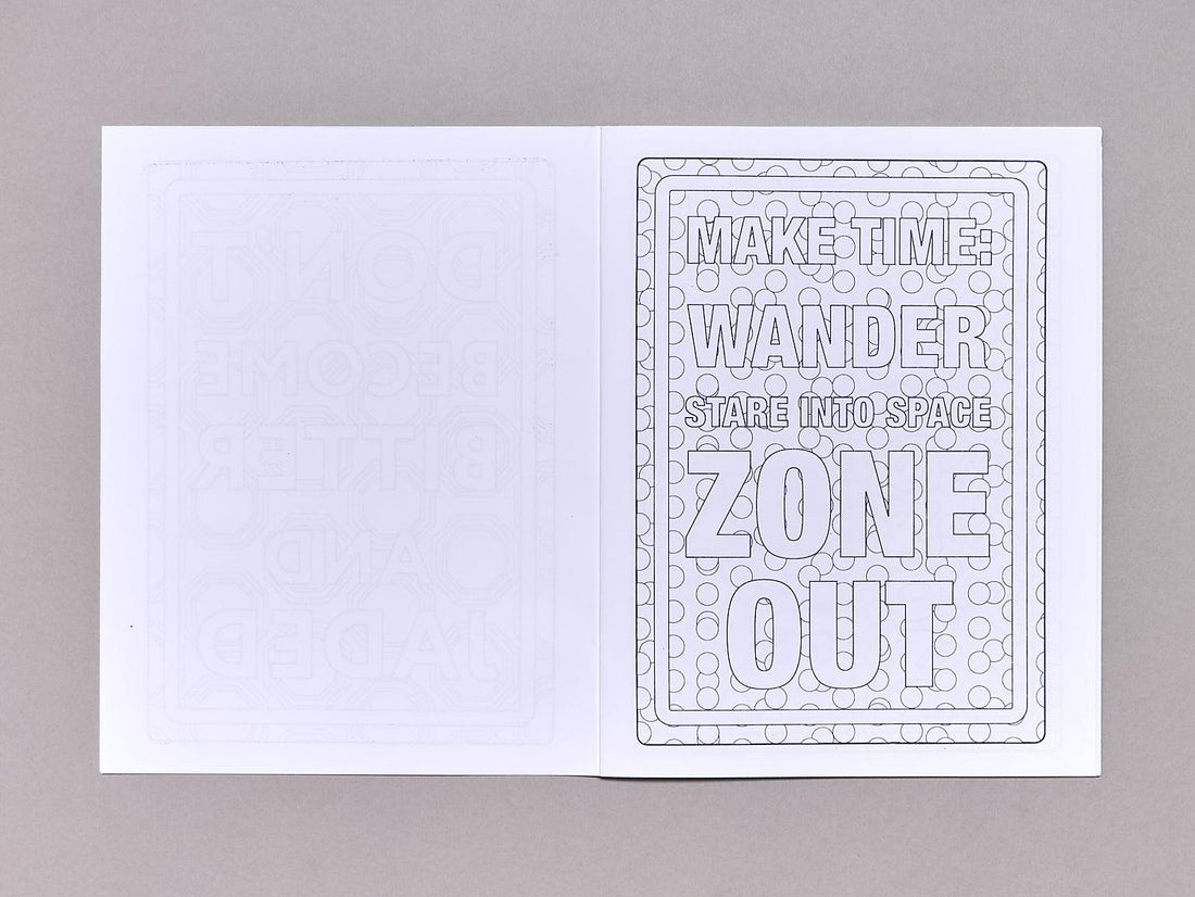 The Don’t Let Adulthood Corrupt You Coloring Book - Antenne Books