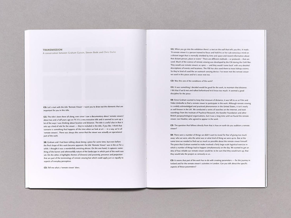 Remote Viewer: Graham Gussin - Antenne Books