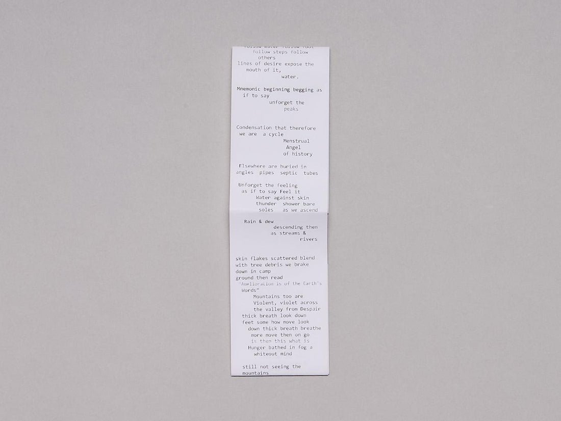 TO BE “IN THE MOUNTAINS” IS “A FLOWER OPENING WITHIN THE WORLD” - Antenne Books