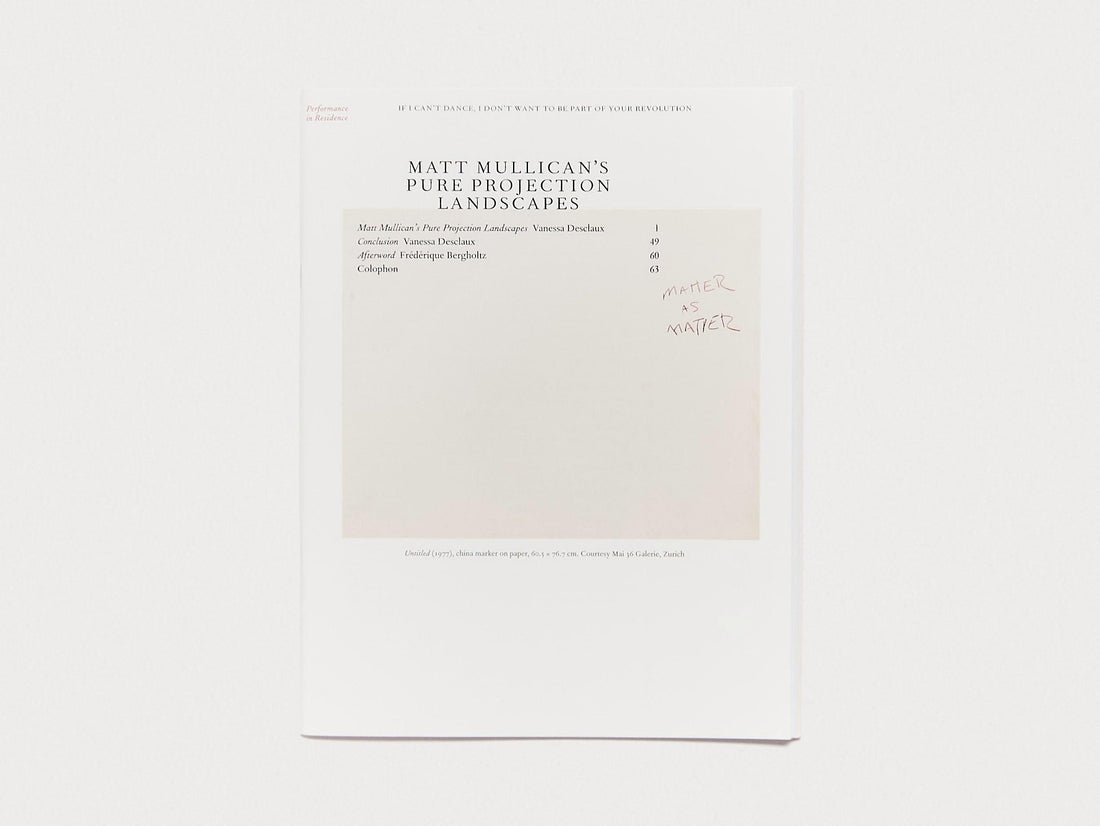 Matt Mullican's Pure Projection Landscapes - Antenne Books