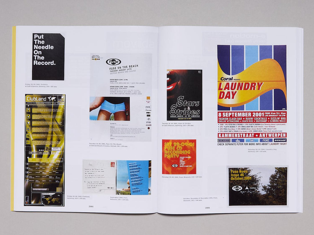 Smos & Baby Bee: Party Flyers And More. Reminiscences Of A Unique Era In Belgian Nightlife Culture. (1993–2010) - Antenne Books