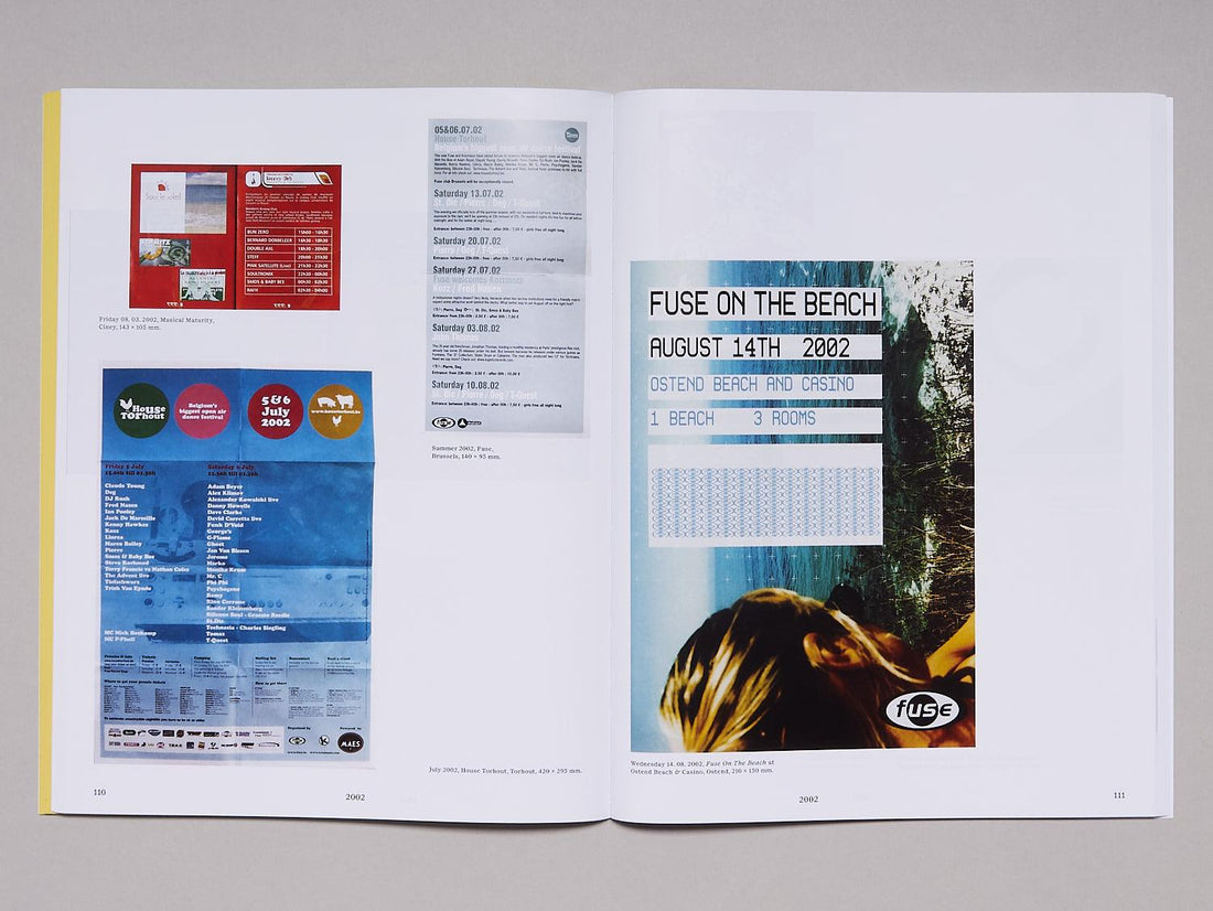 Smos & Baby Bee: Party Flyers And More. Reminiscences Of A Unique Era In Belgian Nightlife Culture. (1993–2010) - Antenne Books