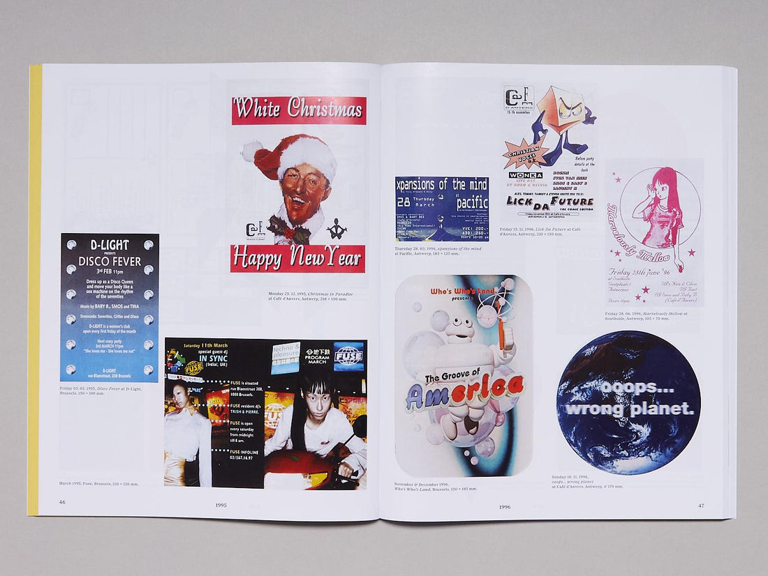 Smos & Baby Bee: Party Flyers And More. Reminiscences Of A Unique Era In Belgian Nightlife Culture. (1993–2010) - Antenne Books