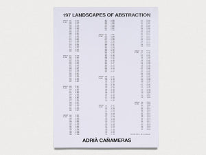 197 LANDSCAPES OF ABSTRACTION - Antenne Books