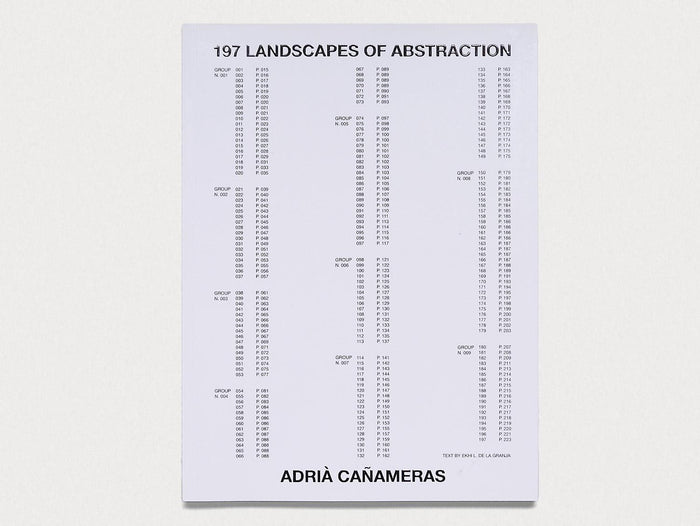 197 LANDSCAPES OF ABSTRACTION - Antenne Books