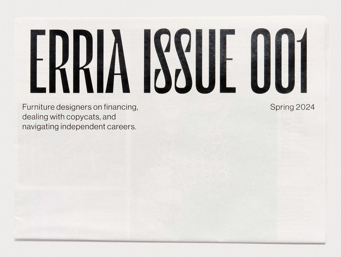 Erria Issue 001: Furniture - Antenne Books