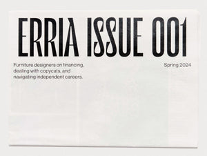 Erria Issue 001: Furniture - Antenne Books