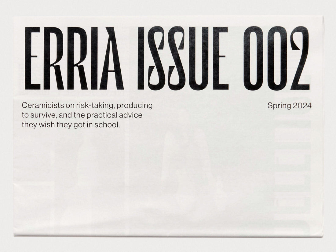 Erria Issue 002: Ceramics - Antenne Books