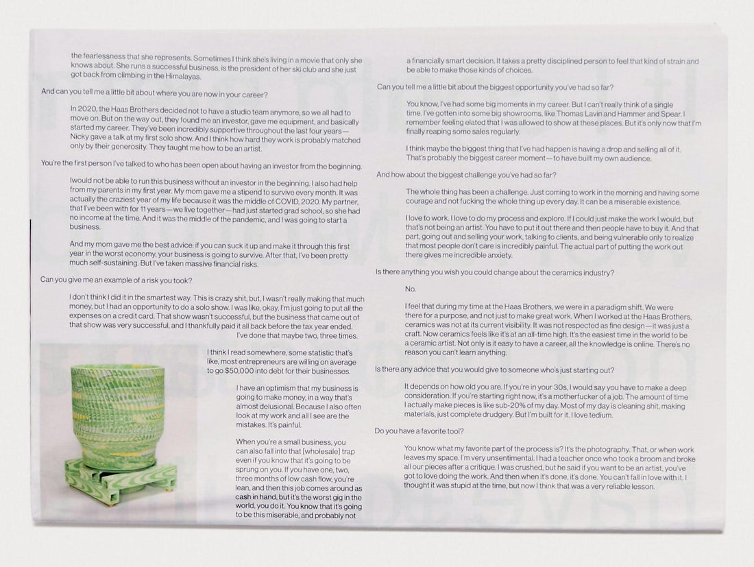 Erria Issue 002: Ceramics - Antenne Books