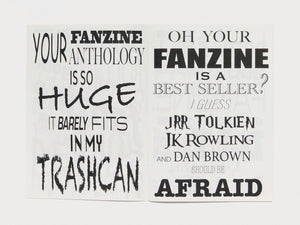 FANZINES ARE JUST […] - Antenne Books