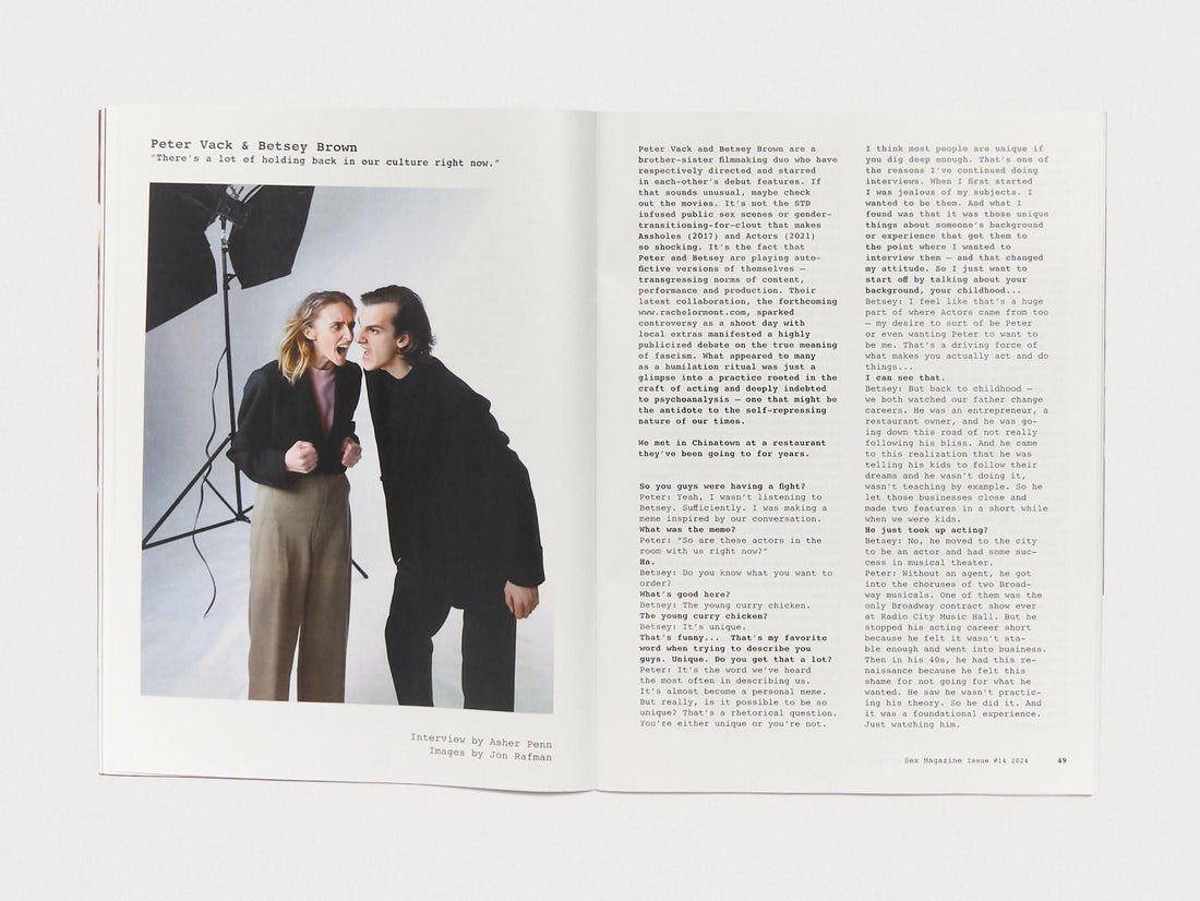 Sex Magazine Issue 14 - Antenne Books