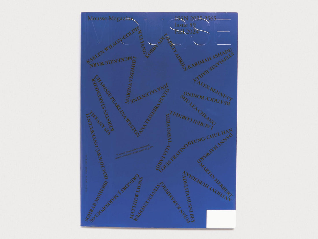 Mousse Magazine, Issue 89 - Antenne Books