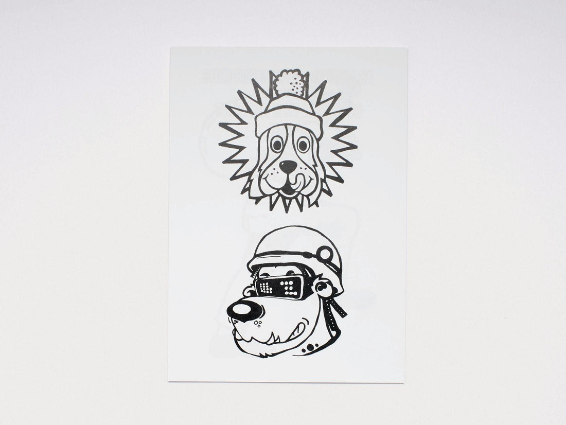 Rave Coloring Pack 001 - Antenne Books