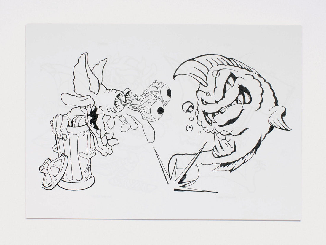 Rave Coloring Pack 002 - Antenne Books