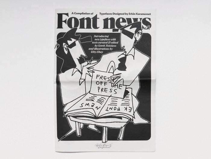 Font news + Font menu - Antenne Books