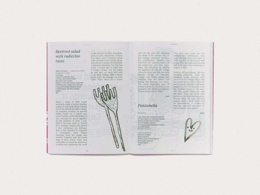 Who is cooking? The recipes of IZBA - Antenne Books