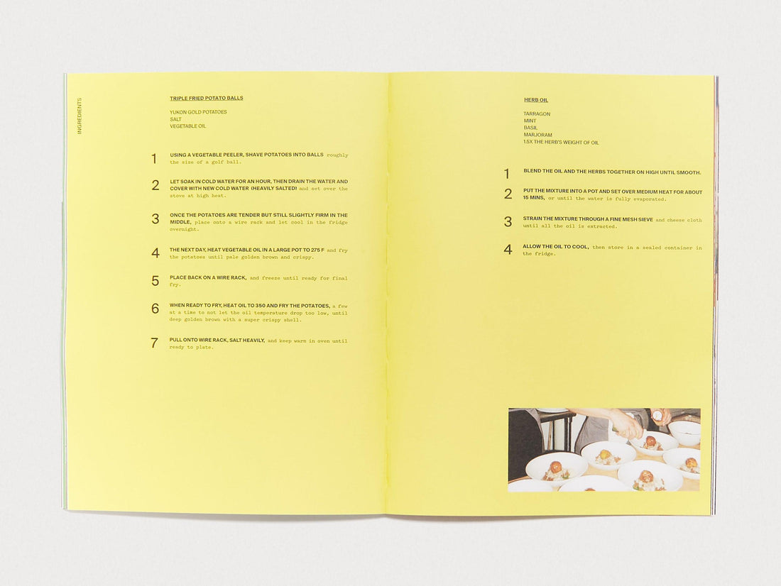 Off-Menu Magazine Issue 1: Recipes From Home - Antenne Books