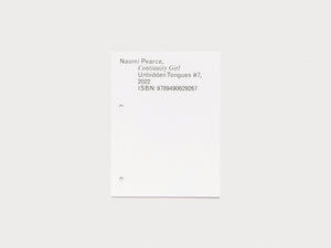 Unbidden Tongues #7: Continuity Girl - Antenne Books