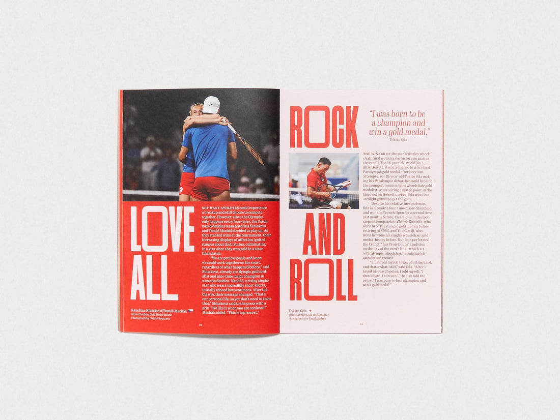 Tennis in Photographs: LES JEUX OLYMPIQUES - Antenne Books