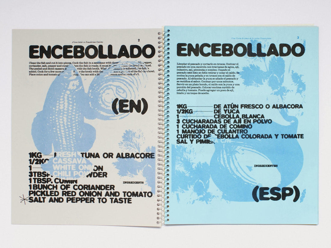 Recetas Ecuatorianas; una carta de amor bilingüe de la cocina Ecuatoriana - Antenne Books