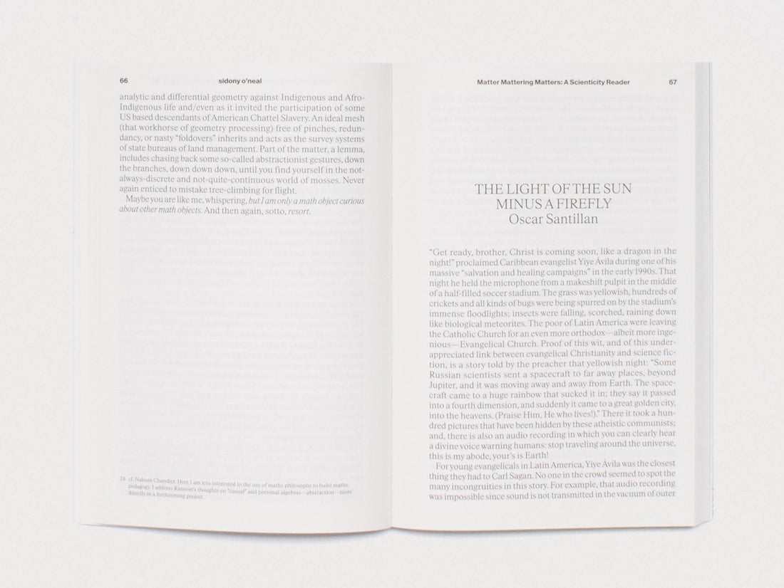 Matter Mattering Matters: A Scienticity Reader - Antenne Books