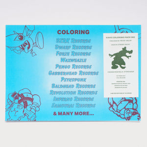 Rave Coloring Pack 002 - Antenne Books