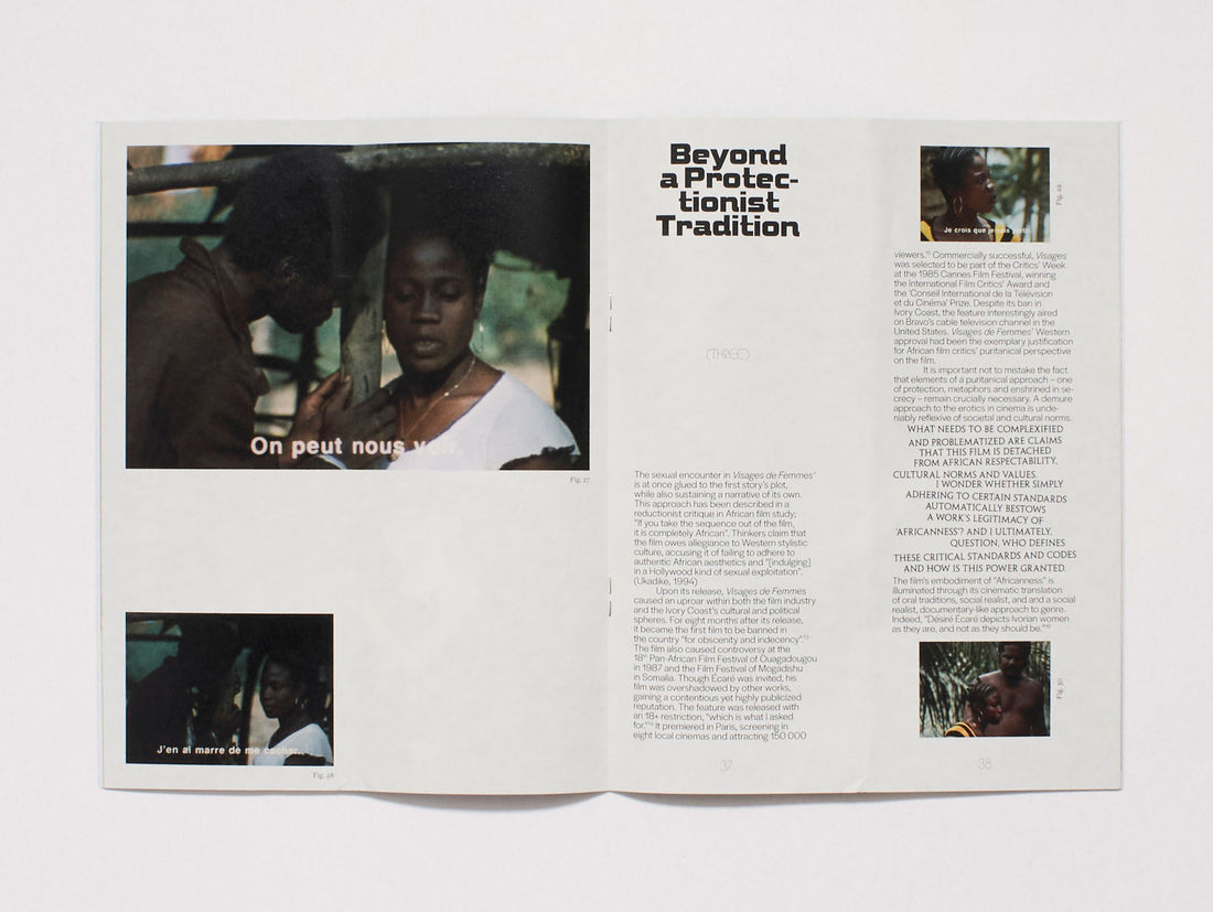 Emblematic Elusions: Eros in African Cinema – Edition III (Visages de Femmes)