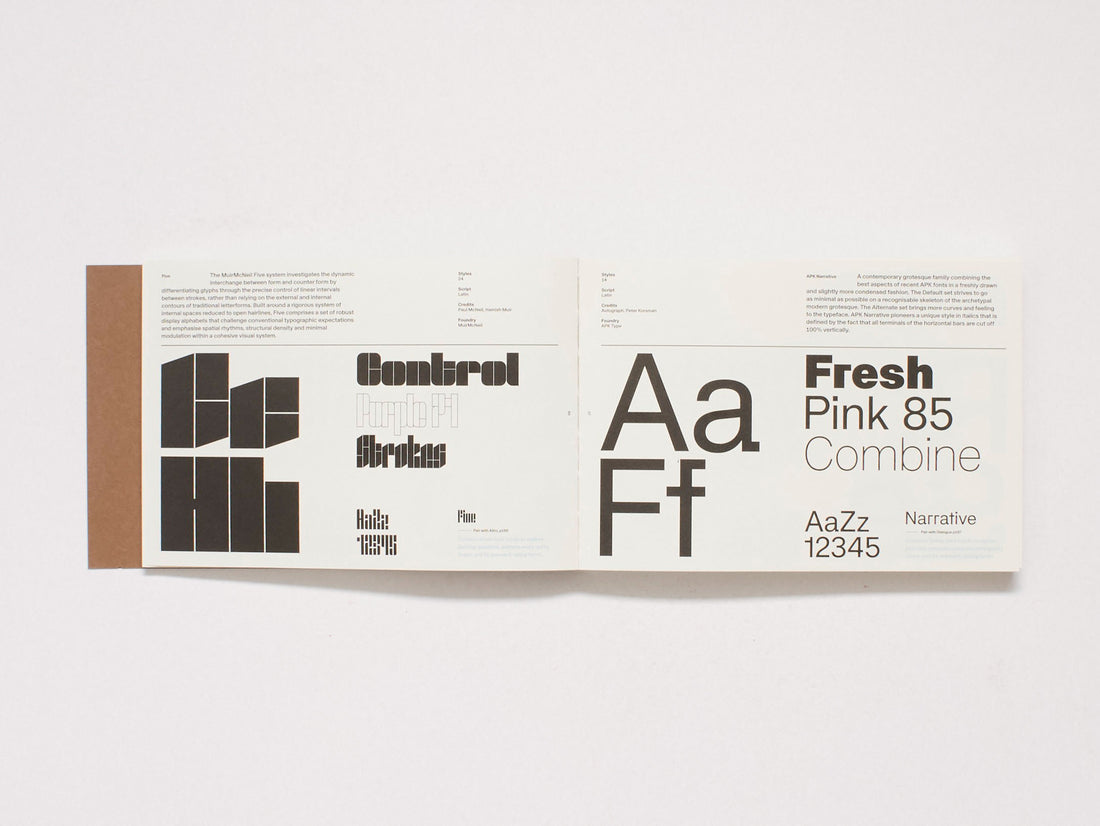 Curious Typefaces and What to Pair Them With, Volume 2