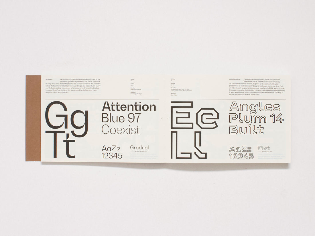 Curious Typefaces and What to Pair Them With, Volume 2