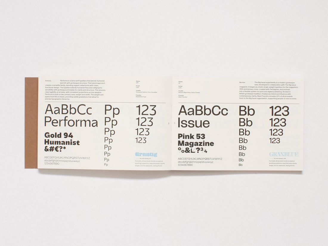 Curious Typefaces and What to Pair Them With, Volume 2